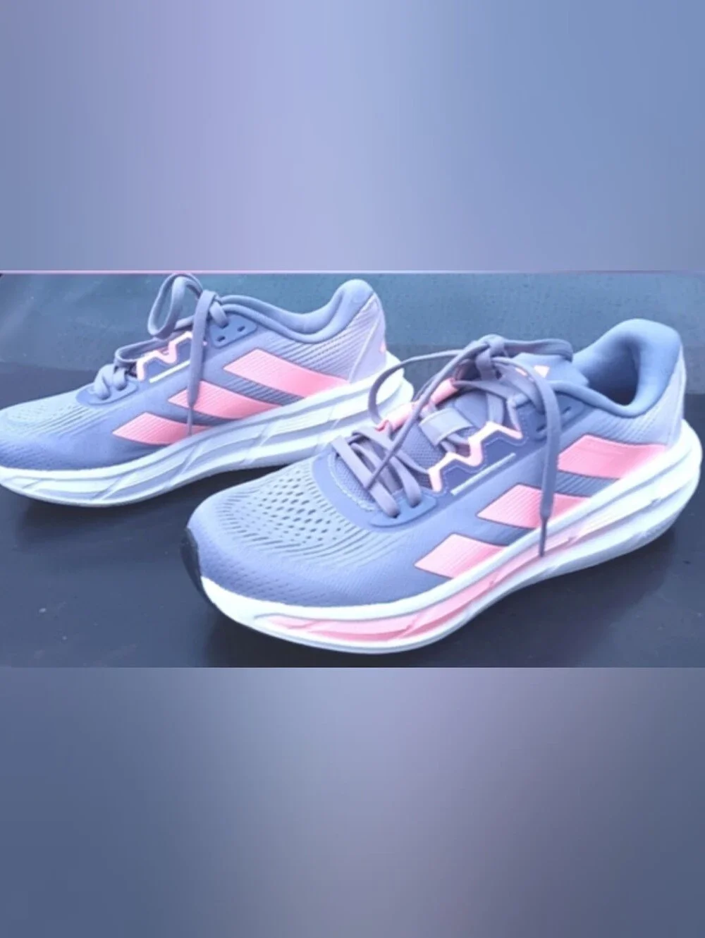 Adidas Purple And Pink Shoes